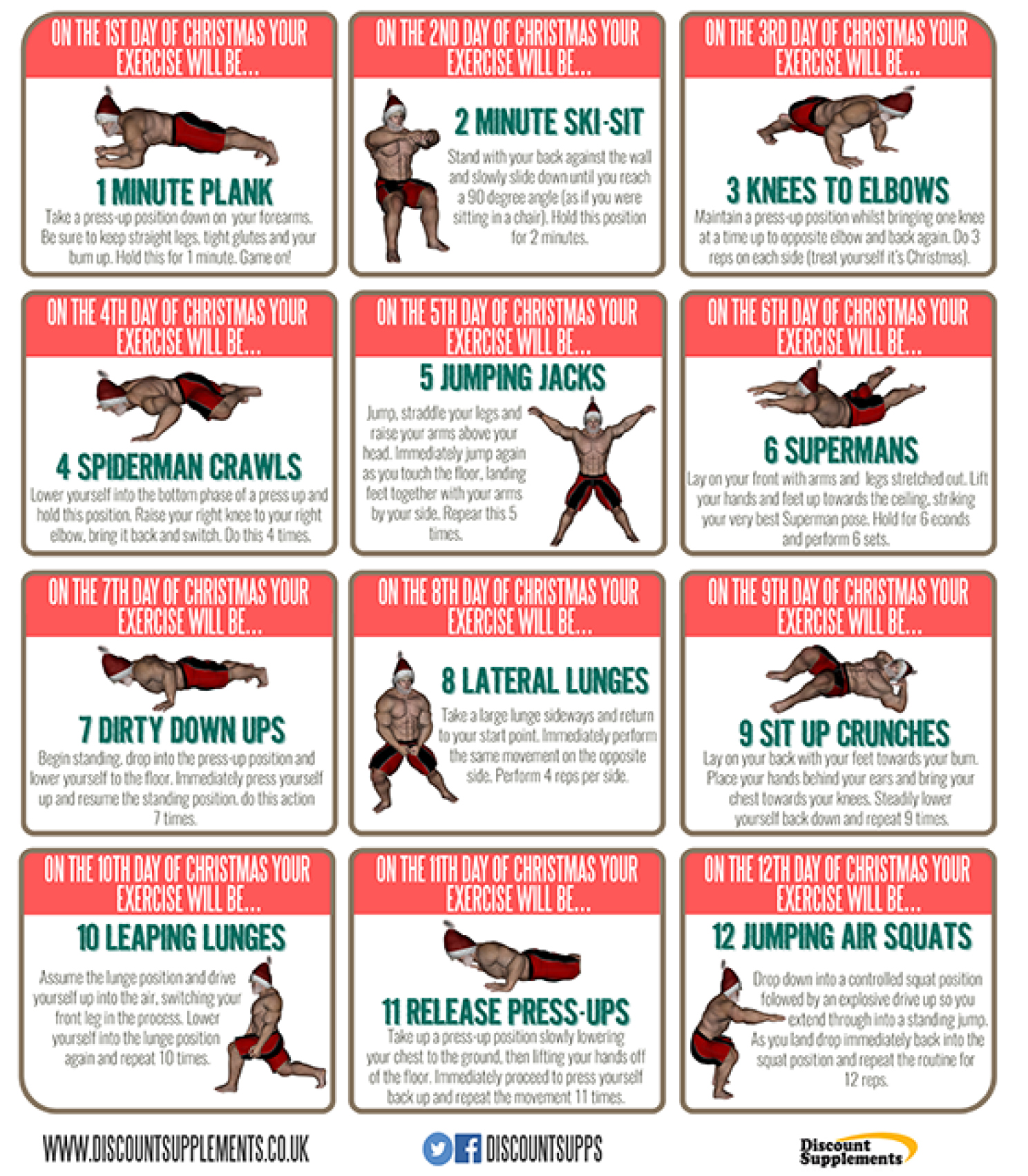 12 days of fitness