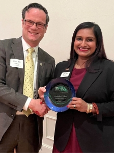 GBA President-Elect Judge Bill Davis, President Manisha Patel
